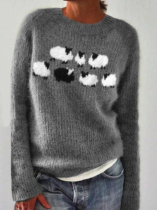 Gebreide trui LD | Fuzzy Sheep