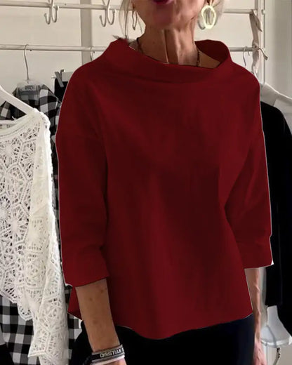 Elegante en casual wintertop