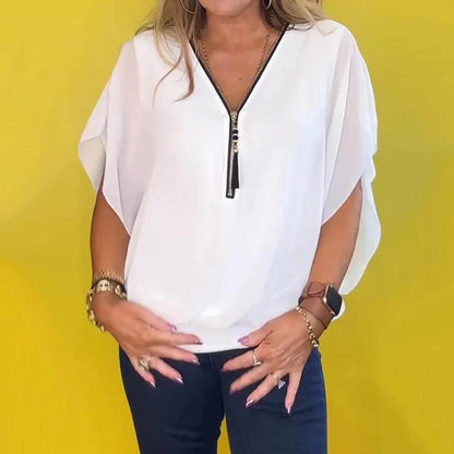LD | Casual en ontspannen algemene blouse