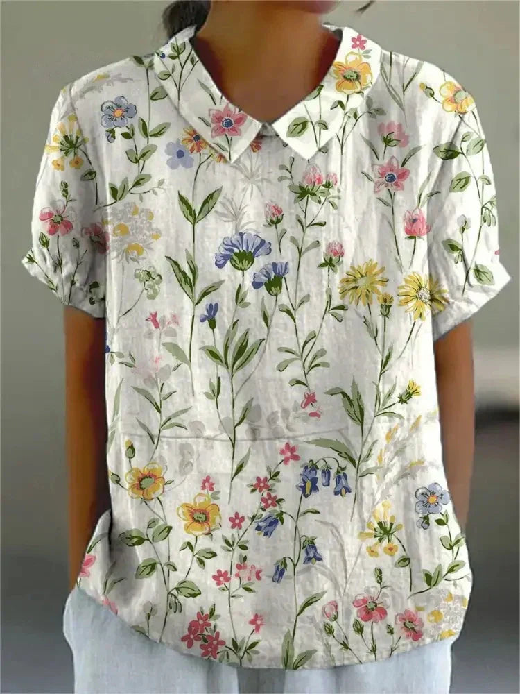 LD | Blouse met bloemenprint voor dames
