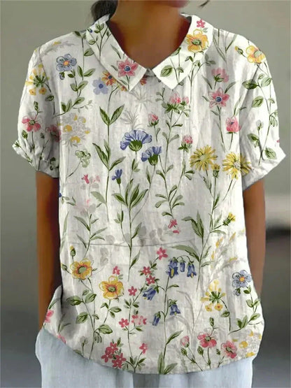 LD | Blouse met bloemenprint voor dames