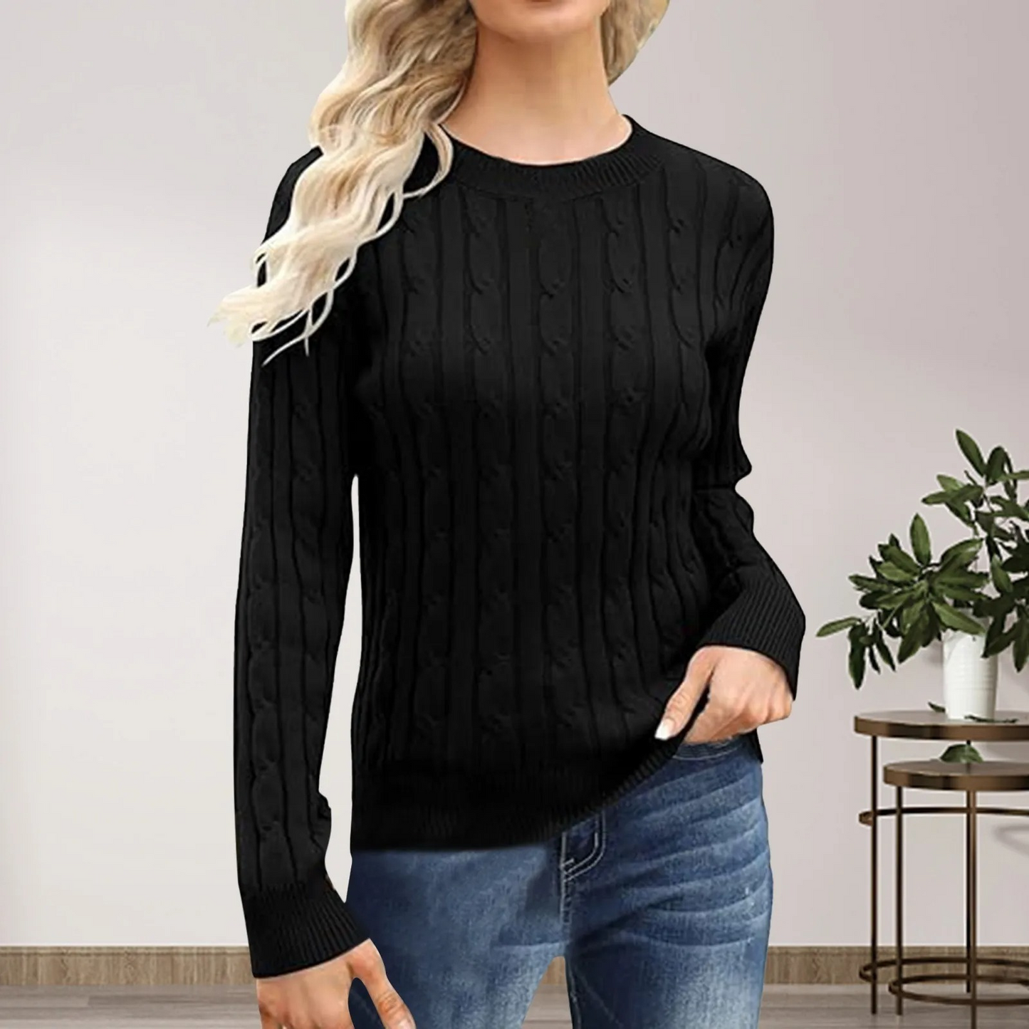 LD Tijdloze en elegante wintertrui