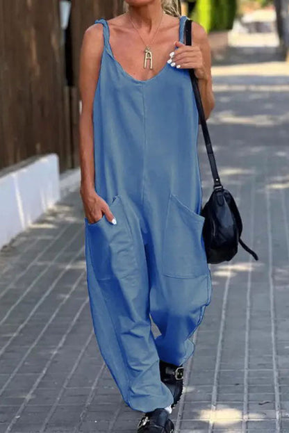 LD Eenvoudige en luchtige jumpsuit