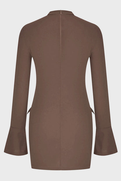 LD Mini jurk met lange mouwen