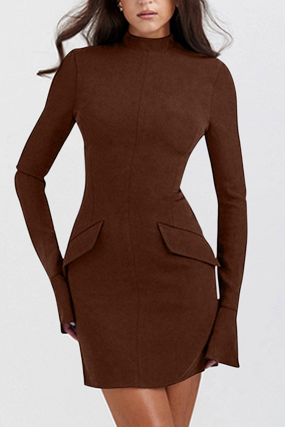 LD Mini jurk met lange mouwen
