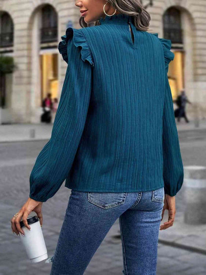 Casual en modieuze winterblouse