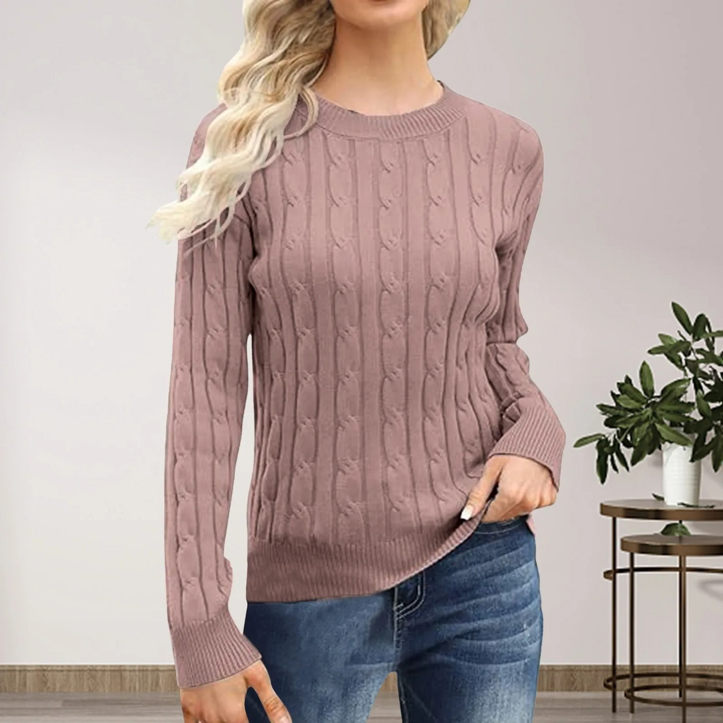 LD Tijdloze en elegante wintertrui