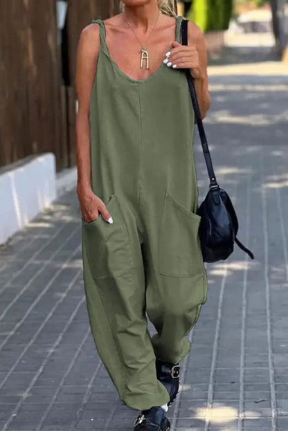 LD Eenvoudige en luchtige jumpsuit