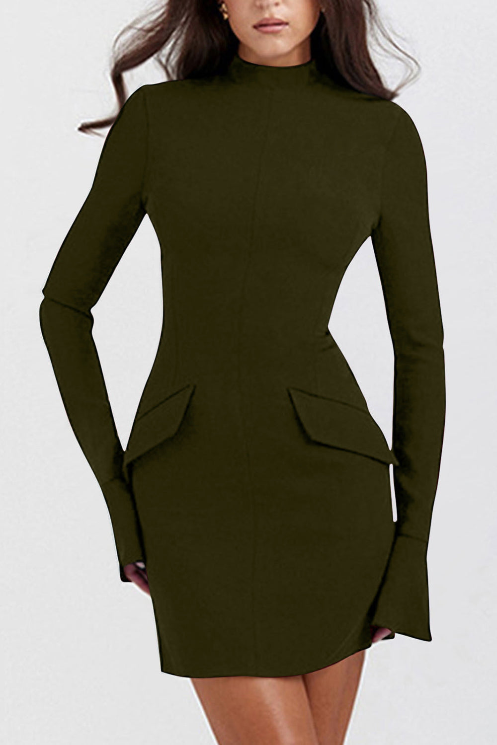 LD Mini jurk met lange mouwen