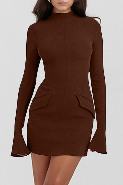 LD Mini jurk met lange mouwen