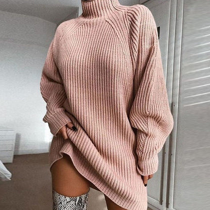 LD | Trui jurk met col