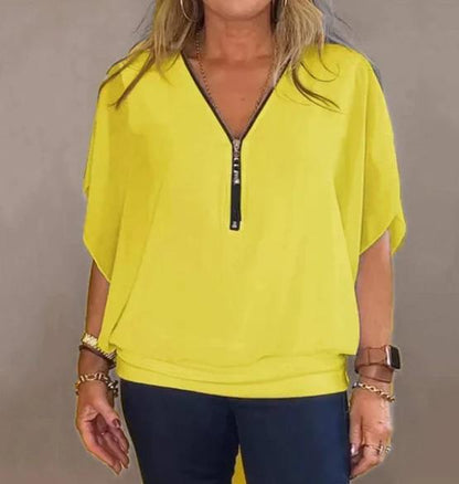 LD | Casual en ontspannen algemene blouse