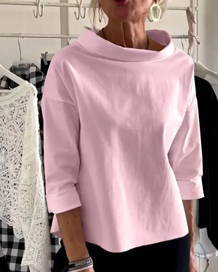 Elegante en casual wintertop