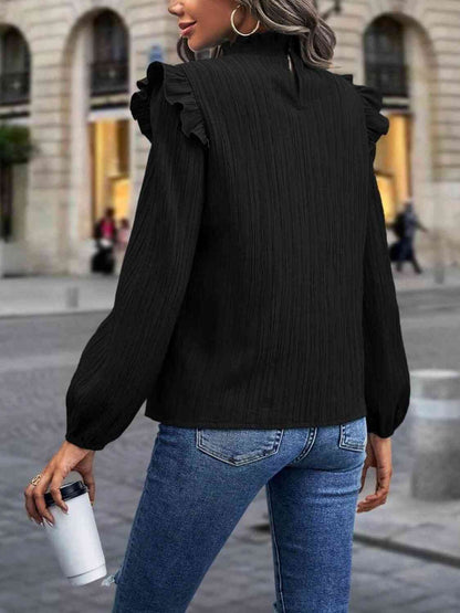 Casual en modieuze winterblouse