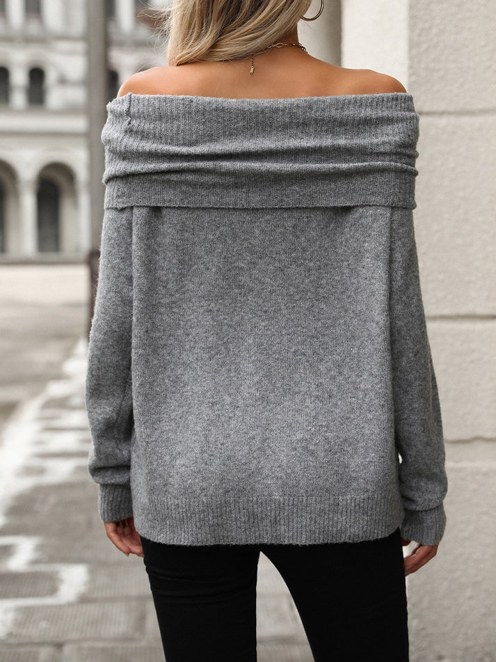Elegante en casual wintertrui