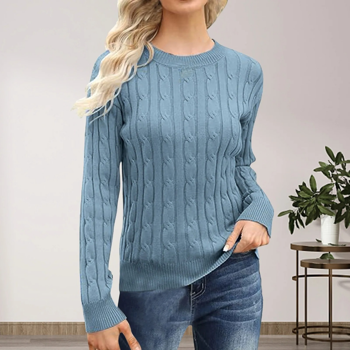 LD Tijdloze en elegante wintertrui