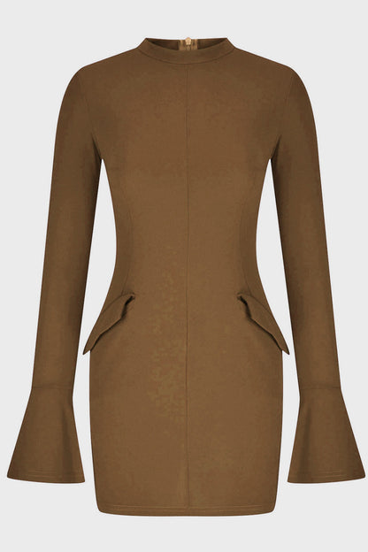 LD Mini jurk met lange mouwen
