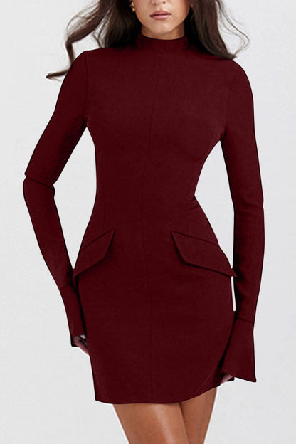 LD Mini jurk met lange mouwen