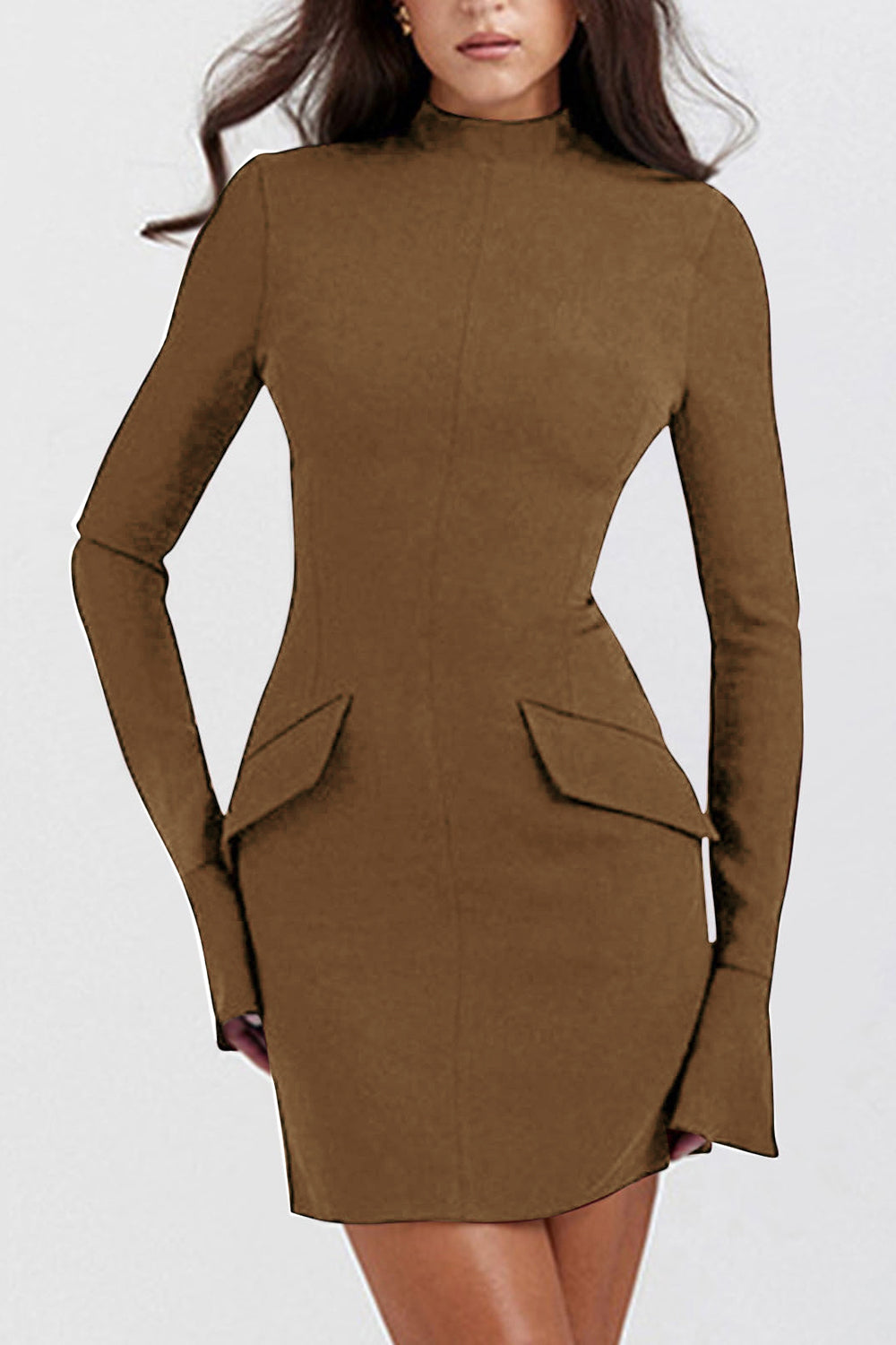 LD Mini jurk met lange mouwen