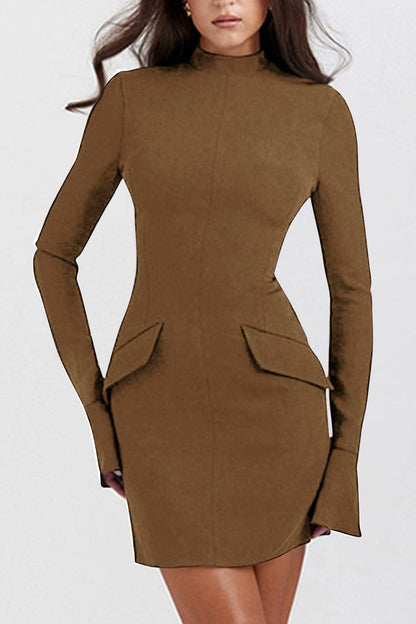 LD Mini jurk met lange mouwen