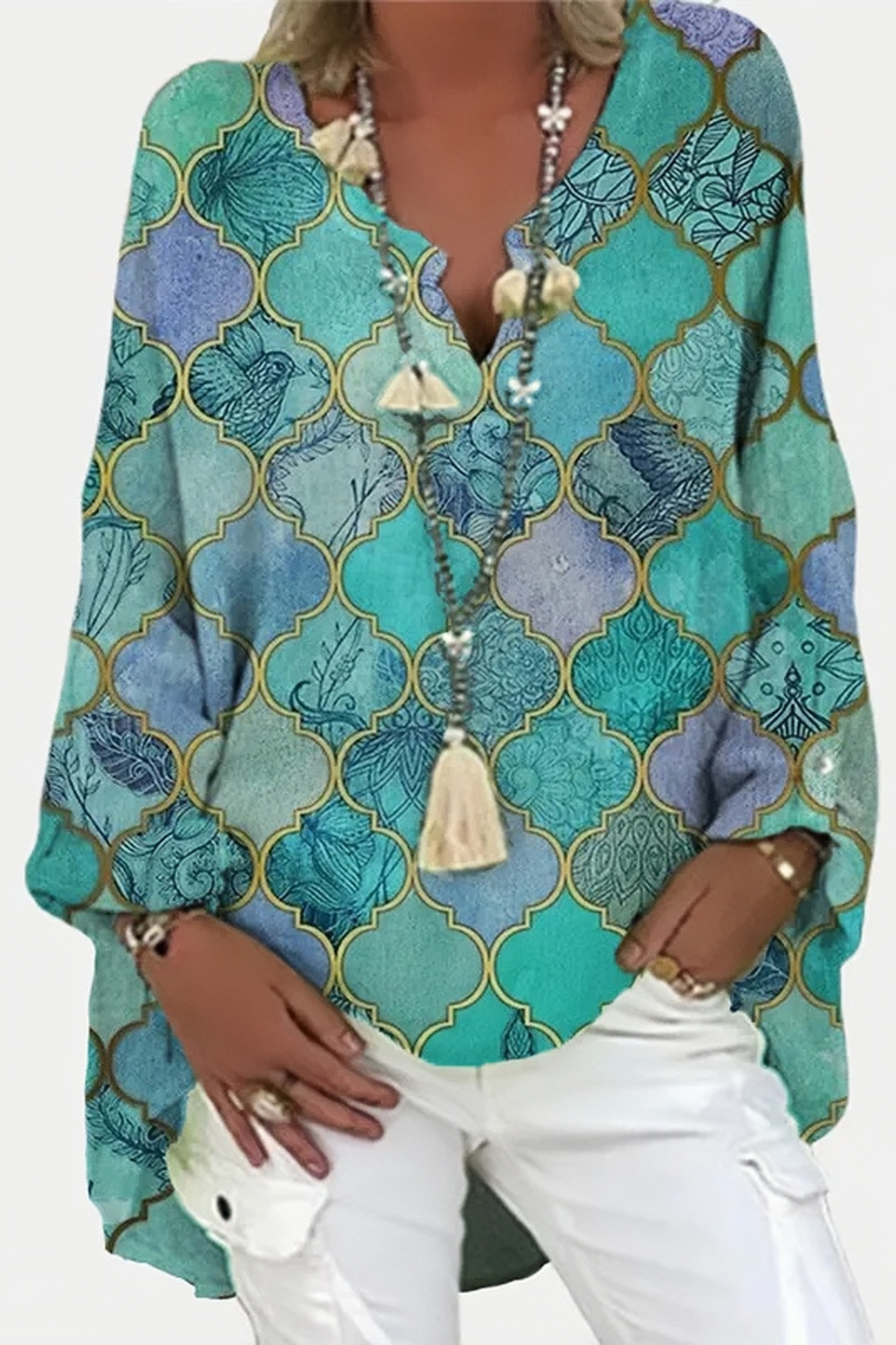 LD | Klassieke en elegante winterblouse