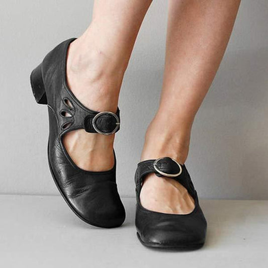 LD | | Elegante leren sandalen PY