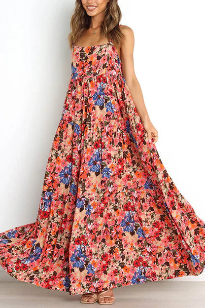 LD | Bloemen maxi jurk