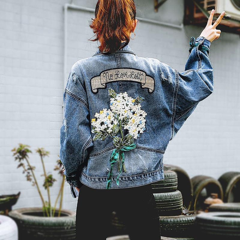 LD | LibbiesJacket I Jas met borduursel voor dames