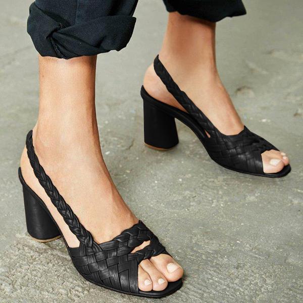 LD | Hoge Hakken Vintage Sandalen
