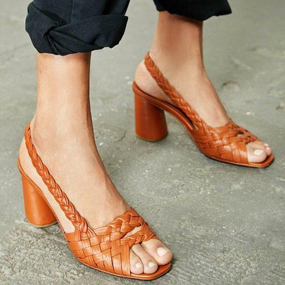 LD | Hoge Hakken Vintage Sandalen
