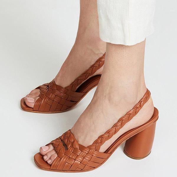 LD | Hoge Hakken Vintage Sandalen