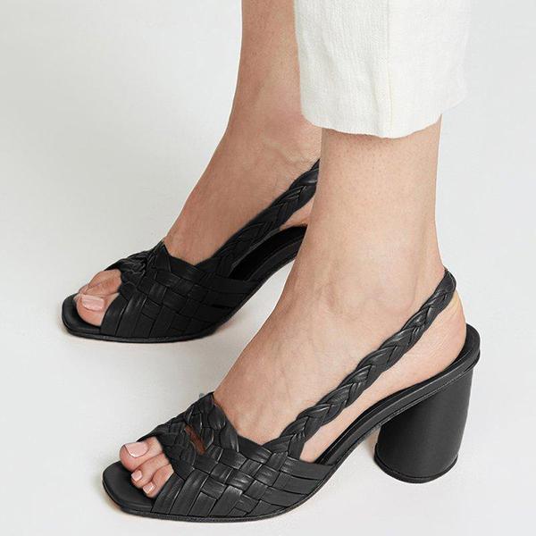 LD | Hoge Hakken Vintage Sandalen