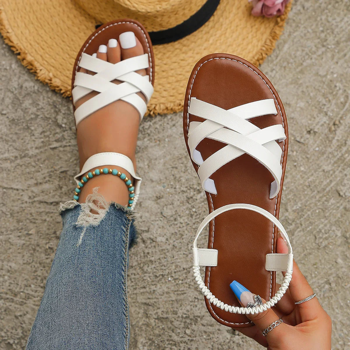 LD | - Elegante orthopedische sandalen