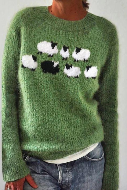 Gebreide trui LD | Fuzzy Sheep