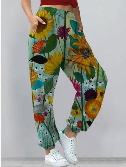 Chique en stijlvolle broek met print