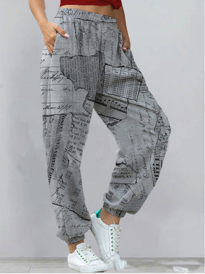 Chique en stijlvolle broek met print