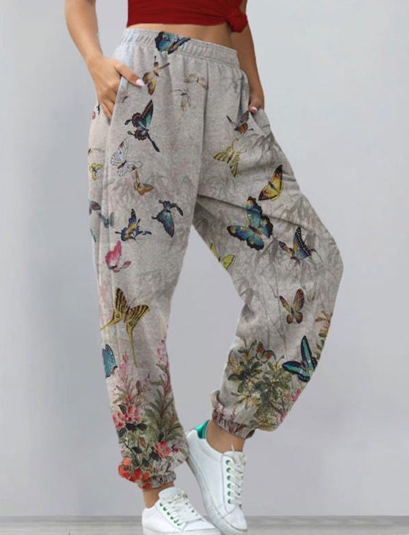 Chique en stijlvolle broek met print