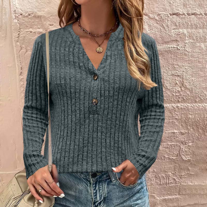 Casual en modieuze winterblouse
