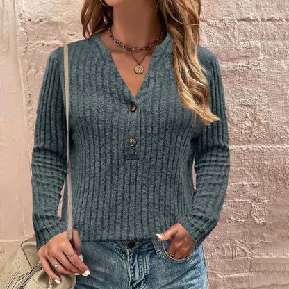 Casual en modieuze winterblouse