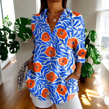 LD | Elegante & gebloemde blouse
