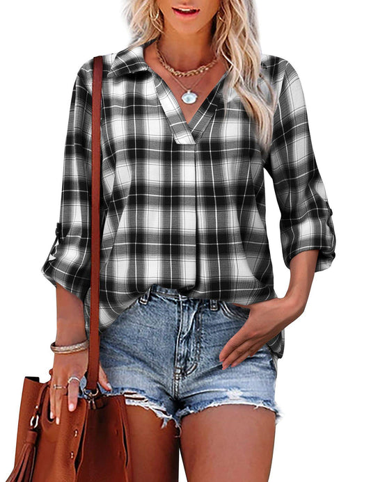 LD | Vrouwelijke en luchtige blouse