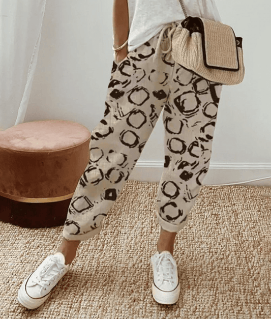 LD | Elegante katoenen linnen broek