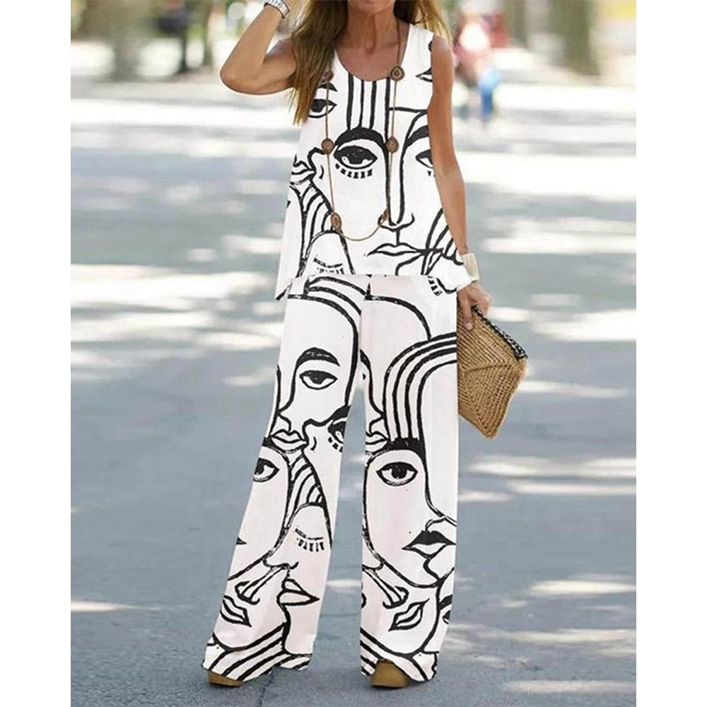LD | Chique en lichtgewicht set van top en broek