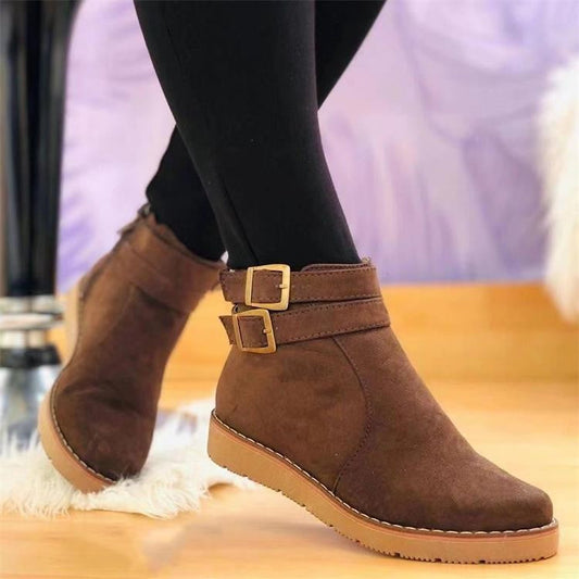 LD | Enkellaars met gespdetail