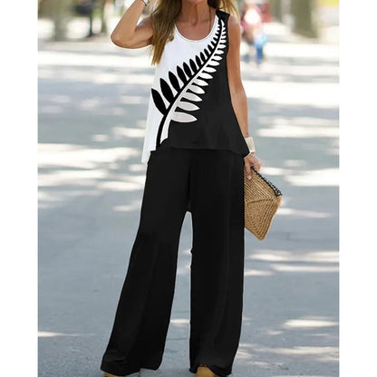 LD | Chique en lichtgewicht set van top en broek