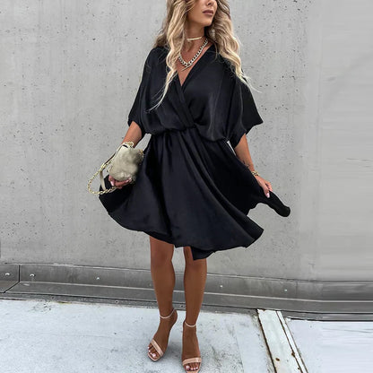 LD | Chique zomer mini-jurk met hoge taille