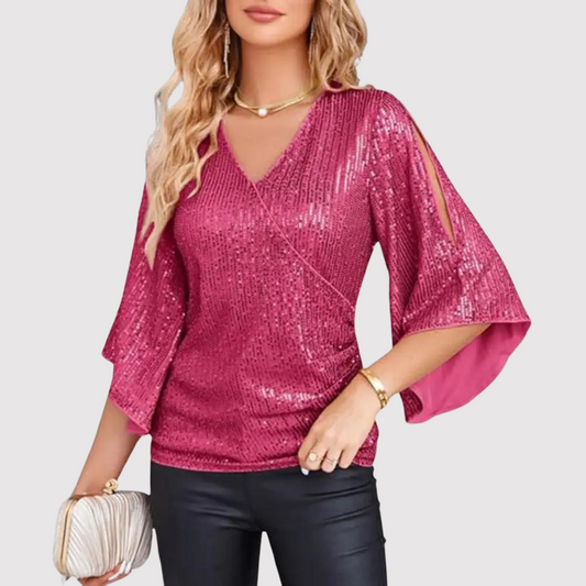 Elegante en casual wintertop