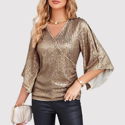 Elegante en casual wintertop