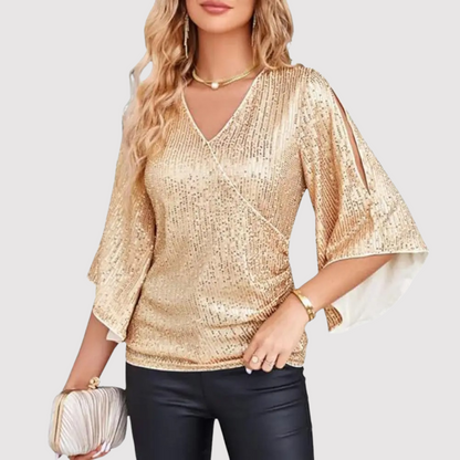 Elegante en casual wintertop