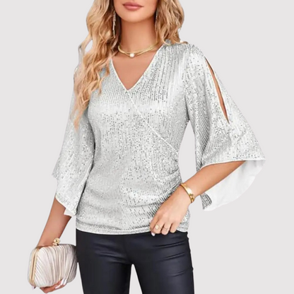 Elegante en casual wintertop
